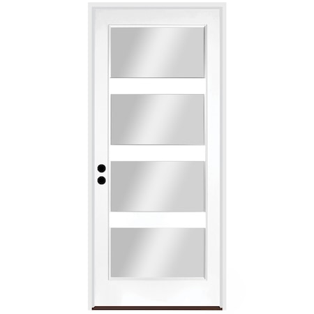Trimlite Exterior Single Door, Right Hand/Inswing, 1.75 Thick, Fiberglass 3068RHISPSF20F4LC491626DB